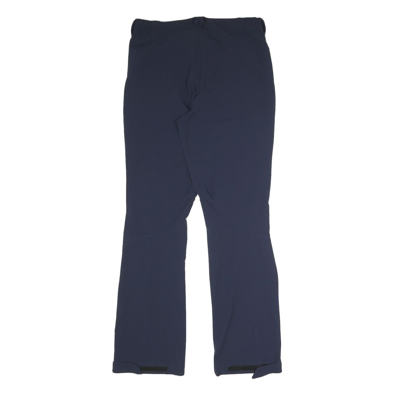 JACK WOLFSKIN Womens Regular Navy Blue Outdoor Hiking Trousers W30 L31 Zip
