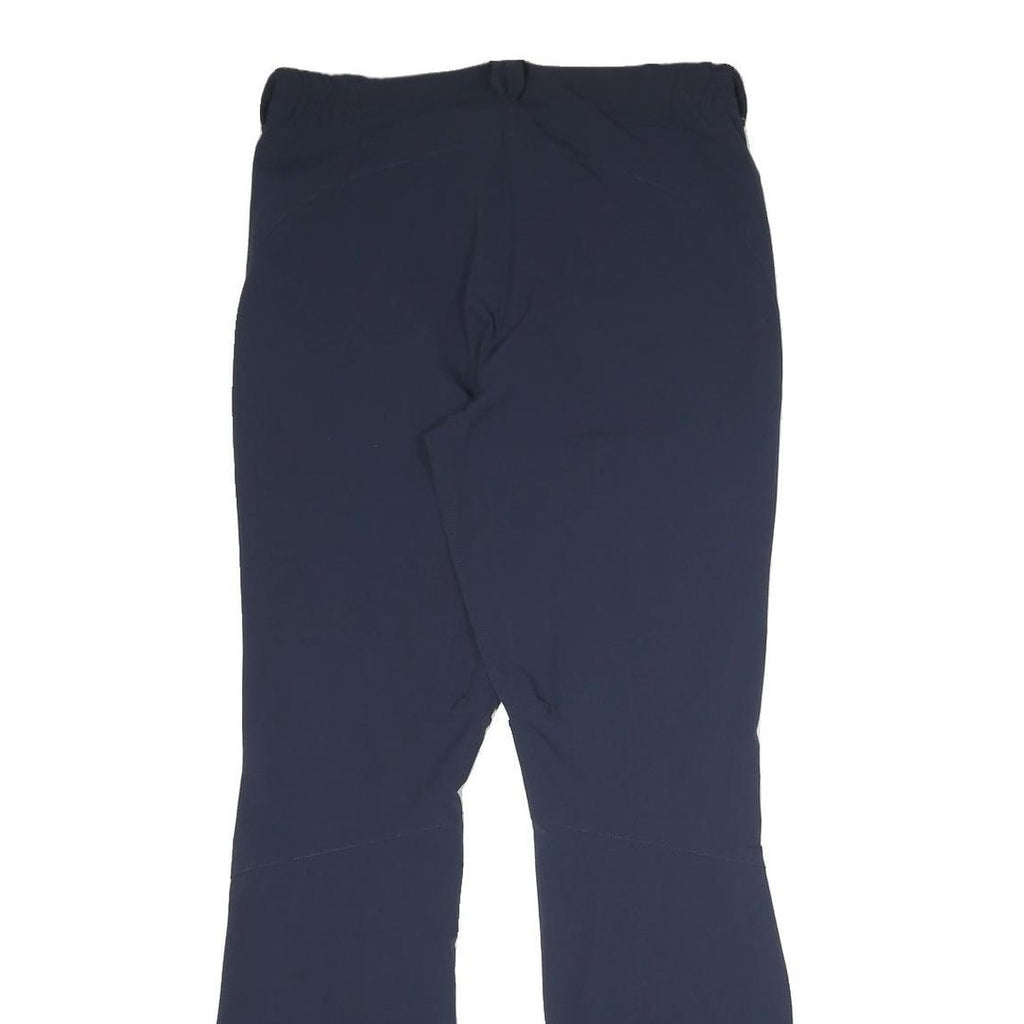 JACK WOLFSKIN Womens Regular Navy Blue Outdoor Hiking Trousers W30 L31 Zip