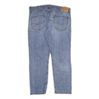 LEVI'S 502 Mens Jeans Blue Regular Straight Denim Medium W38 L30 Classic Style