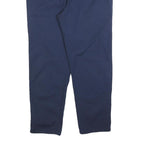 PATAGONIA Womens Cotton Blend Navy Regular Straight Trousers W31 L27 Comfortable