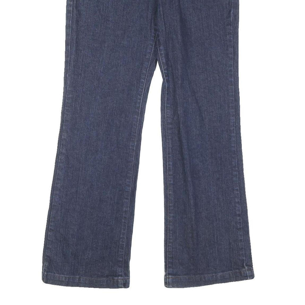 DKNY Womens Regular Fit Blue Denim Jeans W30 L29 Zip Closure Classic Style