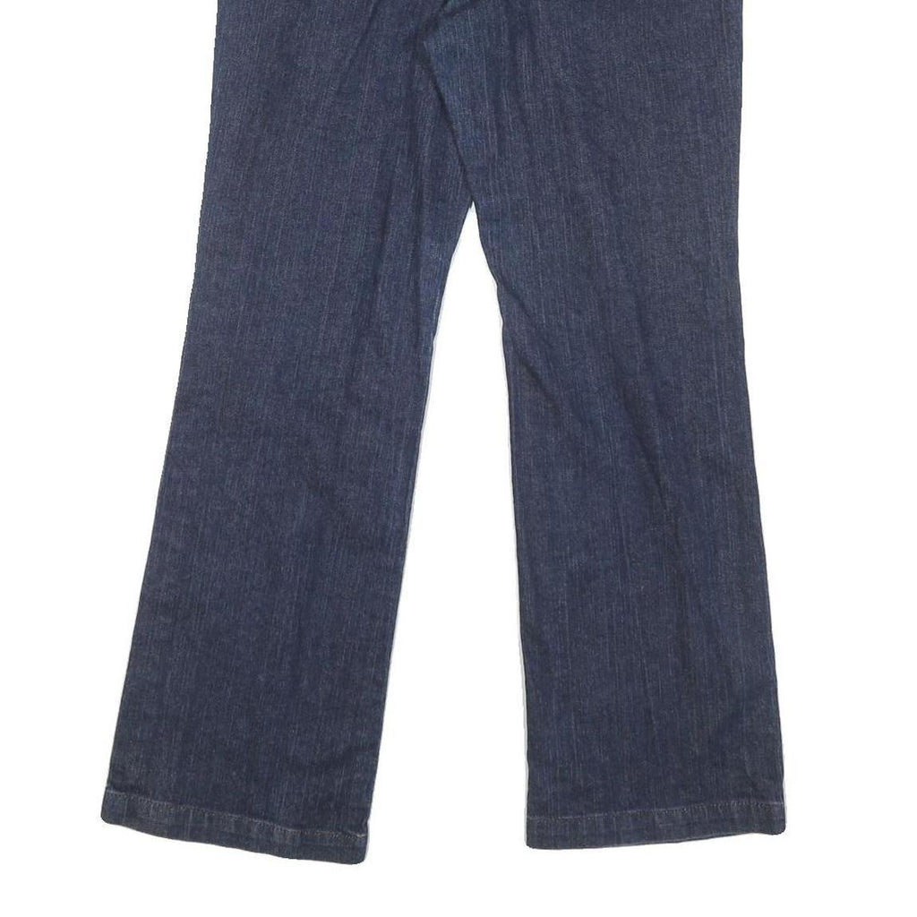 DKNY Womens Regular Fit Blue Denim Jeans W30 L29 Zip Closure Classic Style