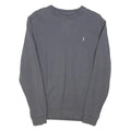 ALLSAINTS Mens Grey Cotton Blend Crew Neck XS Sweatshirt Pullover Casual
