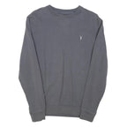 ALLSAINTS Mens Grey Cotton Blend Crew Neck XS Sweatshirt Pullover Casual