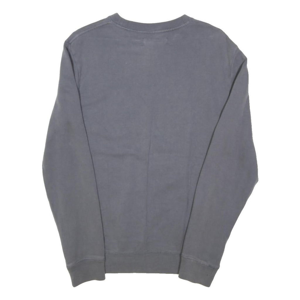ALLSAINTS Mens Grey Cotton Blend Crew Neck XS Sweatshirt Pullover Casual
