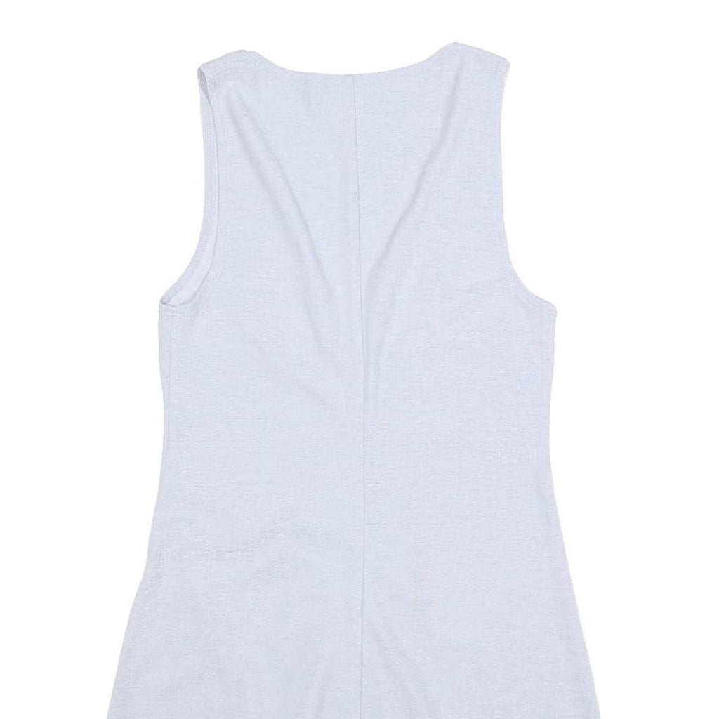 REFORMATION Womens Light Blue Dress Sleeveless Polyester Blend Mini Size S
