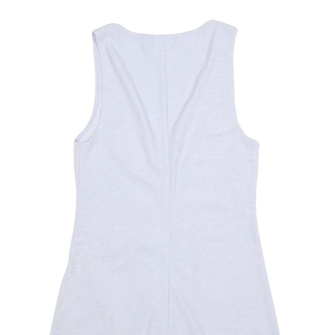 REFORMATION Womens Light Blue Dress Sleeveless Polyester Blend Mini Size S