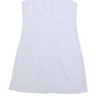 REFORMATION Womens Light Blue Dress Sleeveless Polyester Blend Mini Size S