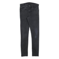 LEVI'S 512 Tapered Mens Jeans Black Slim Tapered Denim W31 L34 Stretch Cotton