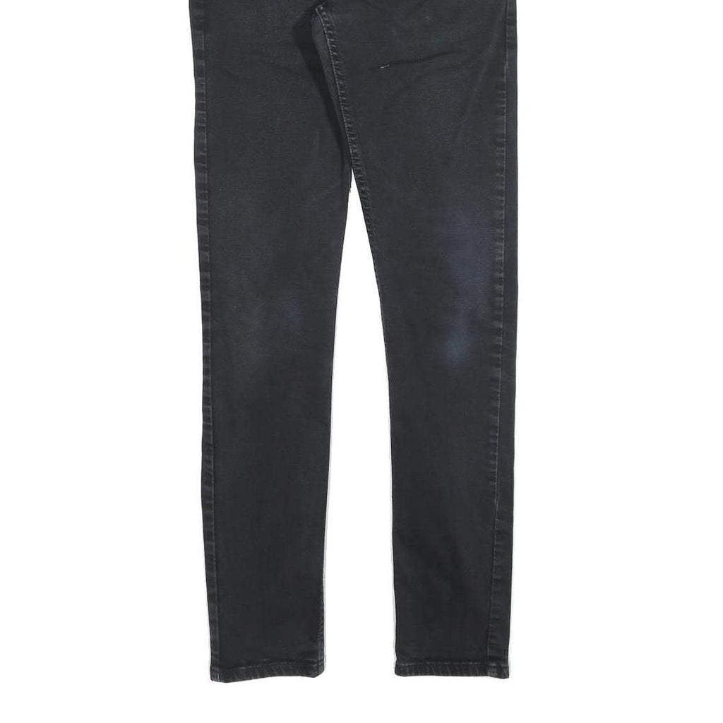 LEVI'S 512 Tapered Mens Jeans Black Slim Tapered Denim W31 L34 Stretch Cotton