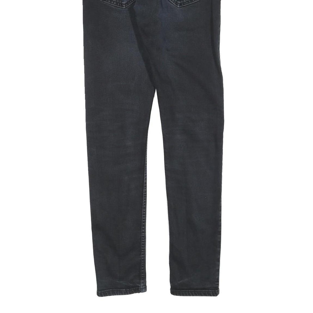 LEVI'S 512 Tapered Mens Jeans Black Slim Tapered Denim W31 L34 Stretch Cotton