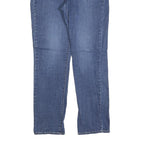 LEVI'S Womens Blue Regular Straight Denim W29 L30 Classic Zip Cotton Blend Jeans
