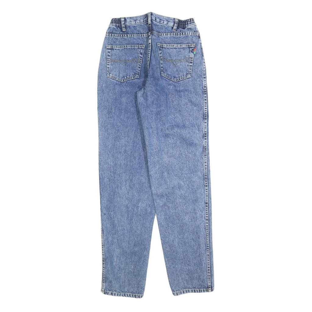 Womens Blue Regular Fit Straight Leg Denim Medium Wash W26 L34 Jeans