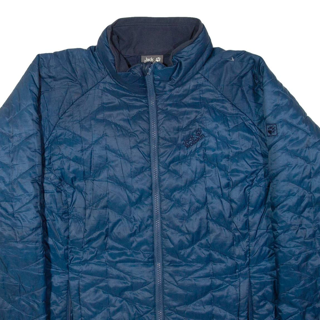 JACK WOLFSKIN Womens Puffer Jacket Blue XL