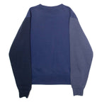 NIKE Mens Sweatshirt Blue Crew Neck XS
