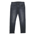LEVI'S 512 Tapered Mens Jeans Blue Slim Tapered Denim Medium W30 L28 Cotton