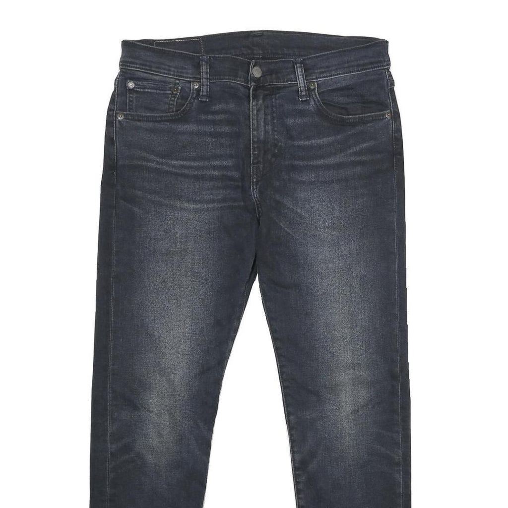 LEVI'S 512 Tapered Mens Jeans Blue Slim Tapered Denim Medium W30 L28 Cotton