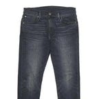 LEVI'S 512 Tapered Mens Jeans Blue Slim Tapered Denim Medium W30 L28 Cotton