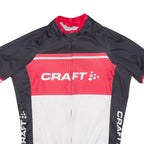 CRAFT Cycling Mens Jersey Red Full Zip L
