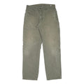 DICKIES Mens Regular Fit Straight Cotton Workwear Jeans W34 L34 Distressed