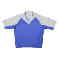 ADIDAS Mens Blue & White Performance Zip Polyester Jacket XL Sportswear