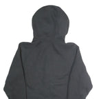 NIKE Mens Black Full Zip Hoodie M Sportswear Casual Cotton Sweatshirt