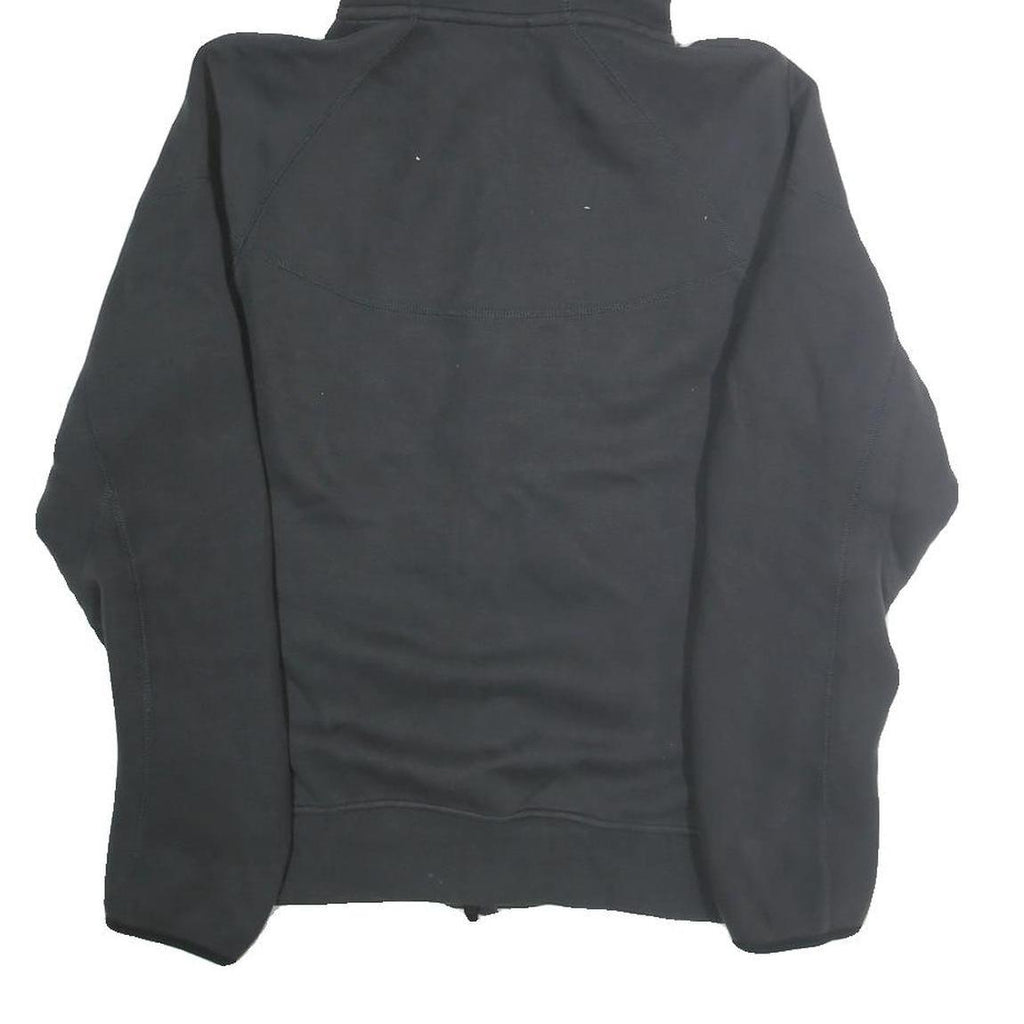NIKE Mens Black Full Zip Hoodie M Sportswear Casual Cotton Sweatshirt