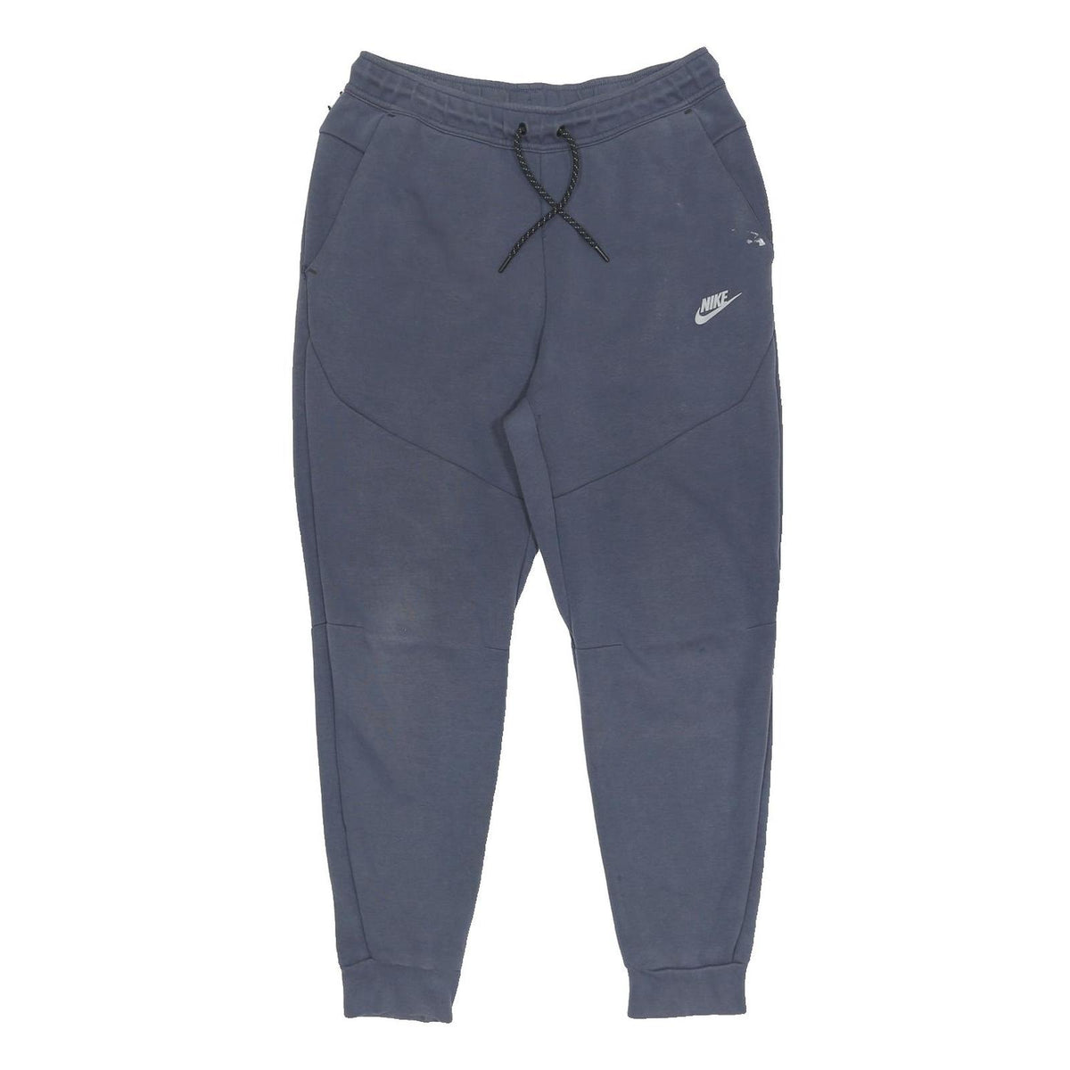 NIKE Mens Joggers Blue Slim Tapered M W30 L26 Cotton Blend Casual Sportswear