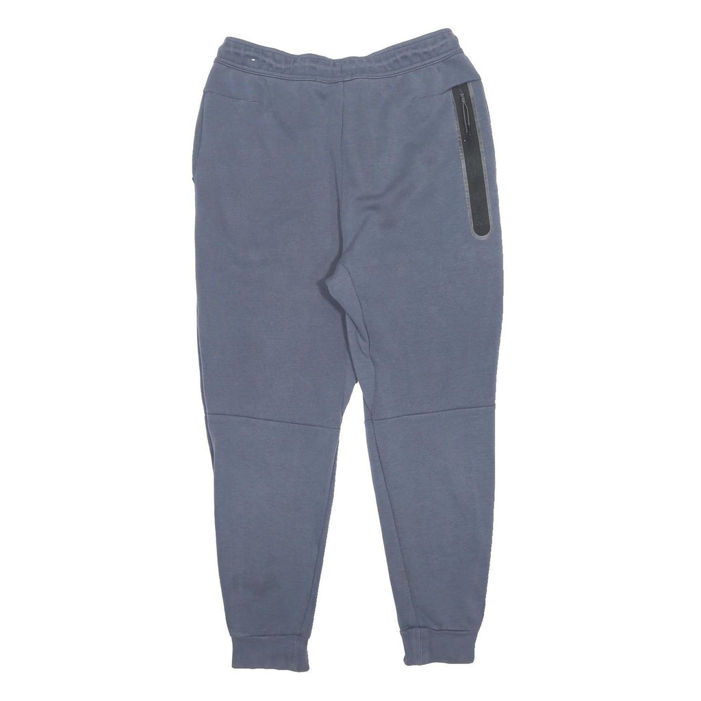 NIKE Mens Joggers Blue Slim Tapered M W30 L26 Cotton Blend Casual Sportswear