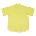 DIEGO 2 COMPANY Mens Shirt Yellow Crazy Pattern M
