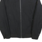 TIMBERLAND Mens Black Jacket M Polyester Bomber Zip Casual Outdoor Lightweight