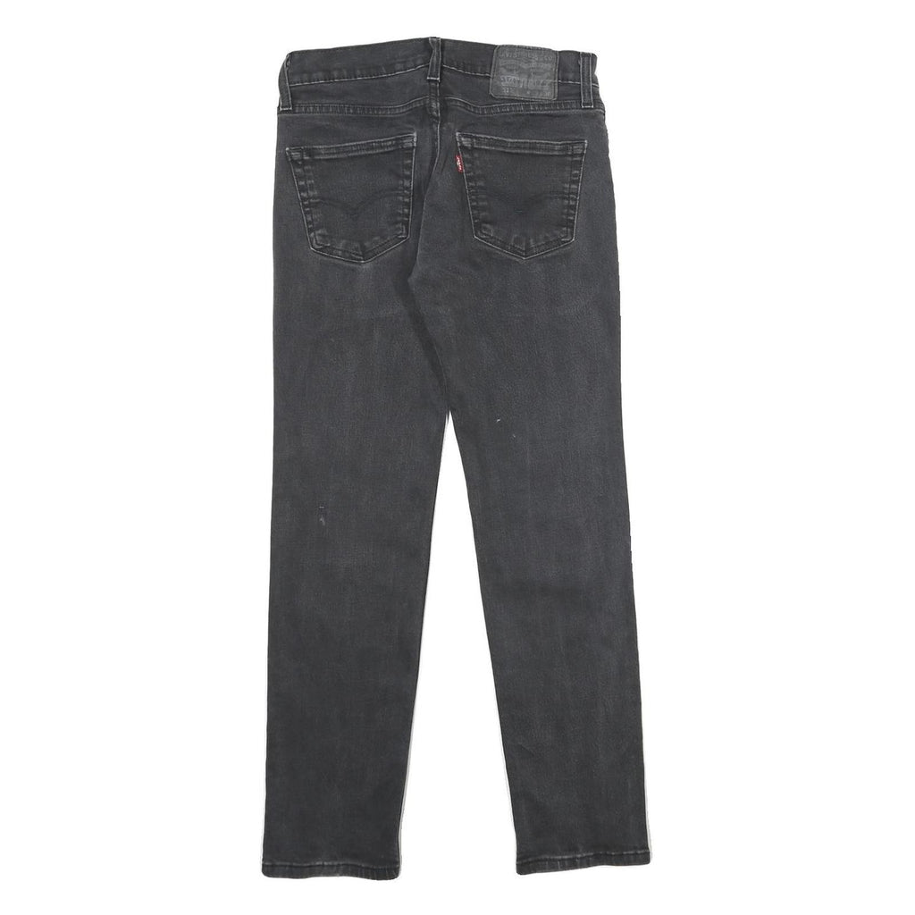 LEVI'S 511 Slim Mens Jeans Black Slim Skinny Denim Medium W29 L30 Classic Style