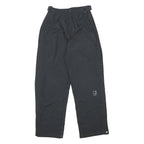 CARHARTT Mens Black Nylon Regular Leg Trousers W28 L30 Workwear Zip Closure