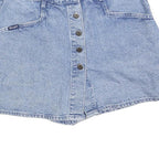 WRANGLER Womens Denim Shorts Light Blue S W28 Button Fly Casual Summer