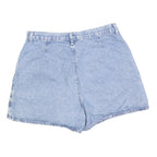 WRANGLER Womens Denim Shorts Light Blue S W28 Button Fly Casual Summer