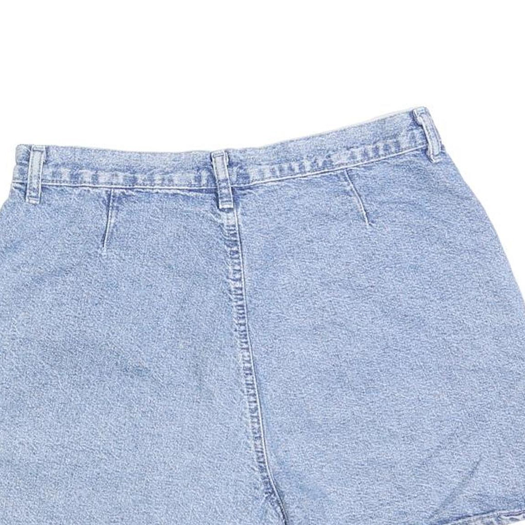 WRANGLER Womens Denim Shorts Light Blue S W28 Button Fly Casual Summer