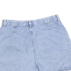 WRANGLER Womens Denim Shorts Light Blue S W28 Button Fly Casual Summer