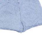 WRANGLER Womens Denim Shorts Light Blue S W28 Button Fly Casual Summer