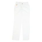 LOIS Mens Trousers White Regular Straight W28 L32
