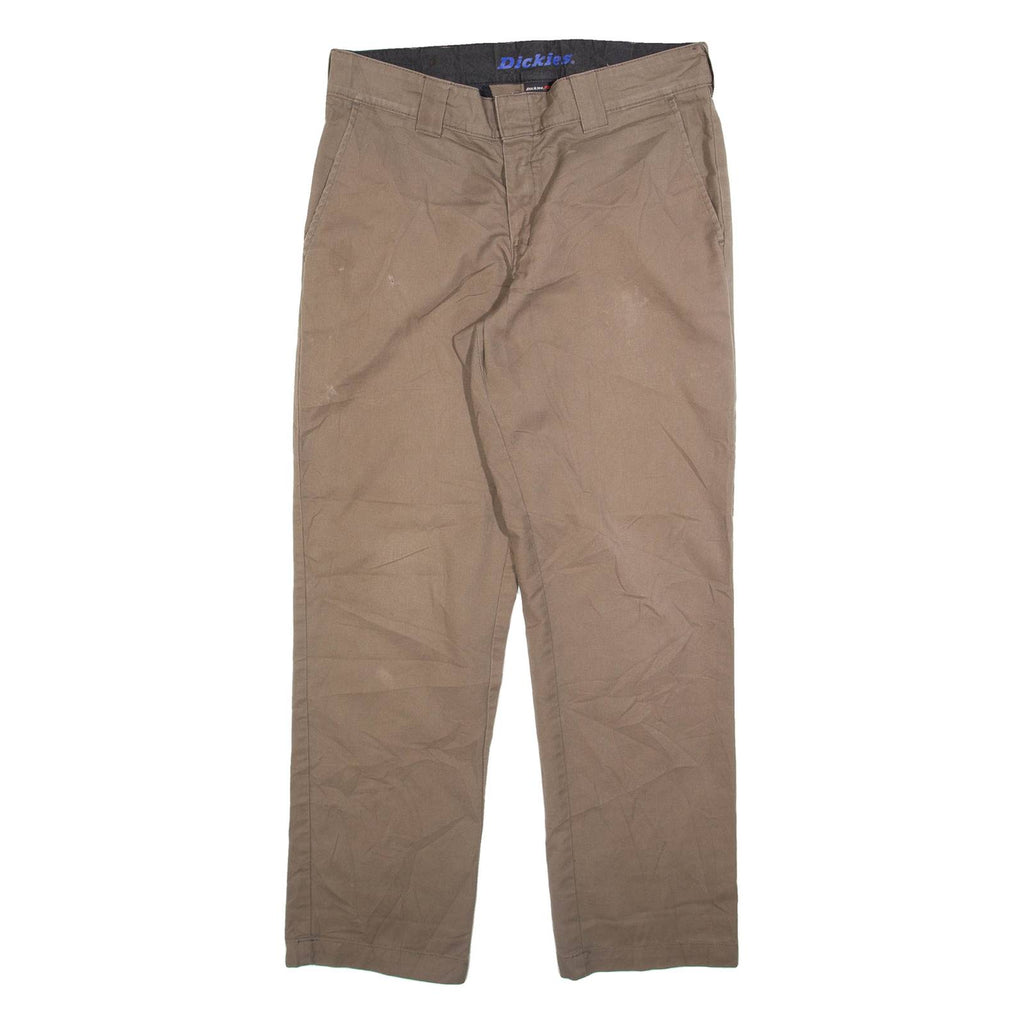 DICKIES Mens Trousers Grey Slim Tapered W32 L30