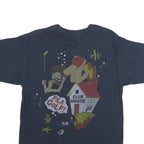 FILA Mens Navy Blue Graphic T-Shirt M Short Sleeve Crew Neck Golf Clubhouse