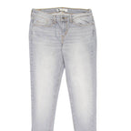 LEVI'S 535 Legging Womens Jeans Grey Slim Skinny Stone Wash W30 L32