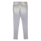 LEVI'S 535 Legging Womens Jeans Grey Slim Skinny Stone Wash W30 L32