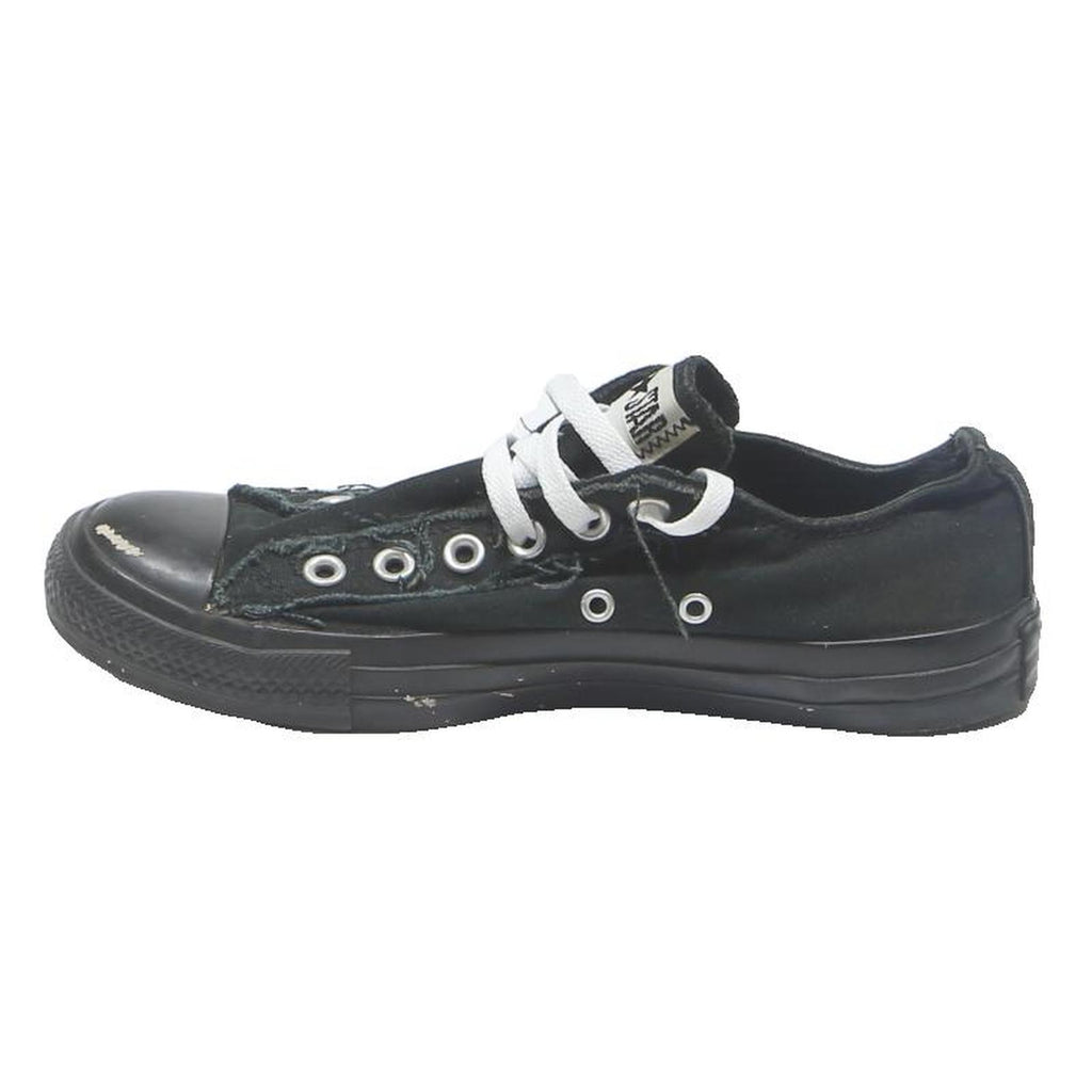 CONVERSE Chuck Taylor All Star Womens Low Top Trainers Black Canvas UK 6 Casual
