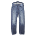 LEVI'S 508 Mens Jeans Blue Regular Straight Denim Medium W31 L31 Button Closure