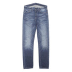 LEVI'S 508 Mens Jeans Blue Regular Straight Denim Medium W31 L31 Button Closure