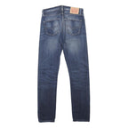 LEVI'S 508 Mens Jeans Blue Regular Straight Denim Medium W31 L31 Button Closure