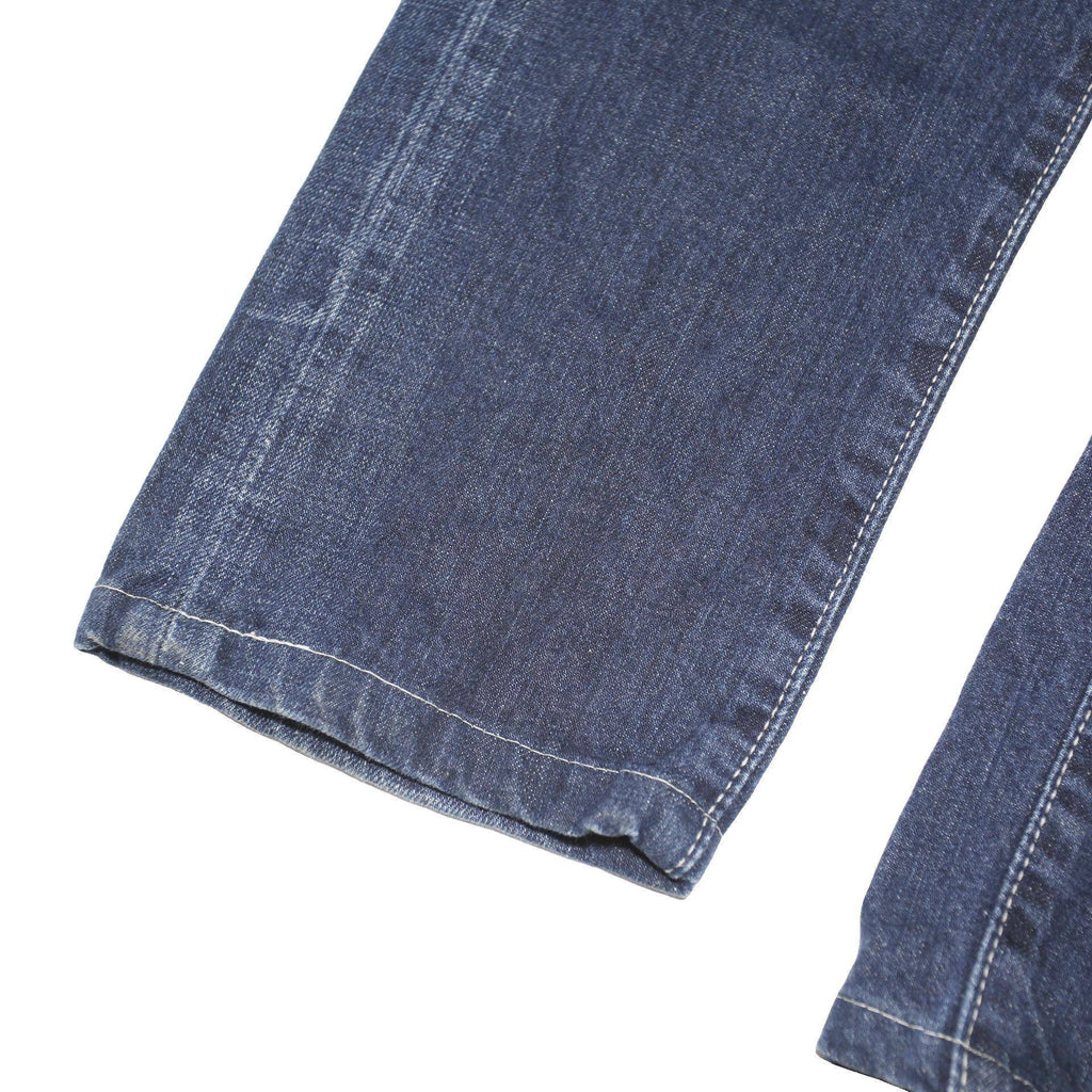 LEVI'S 508 Mens Jeans Blue Regular Straight Denim Medium W31 L31 Button Closure