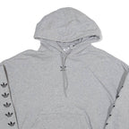 ADIDAS Womens Grey Hoodie UK 16