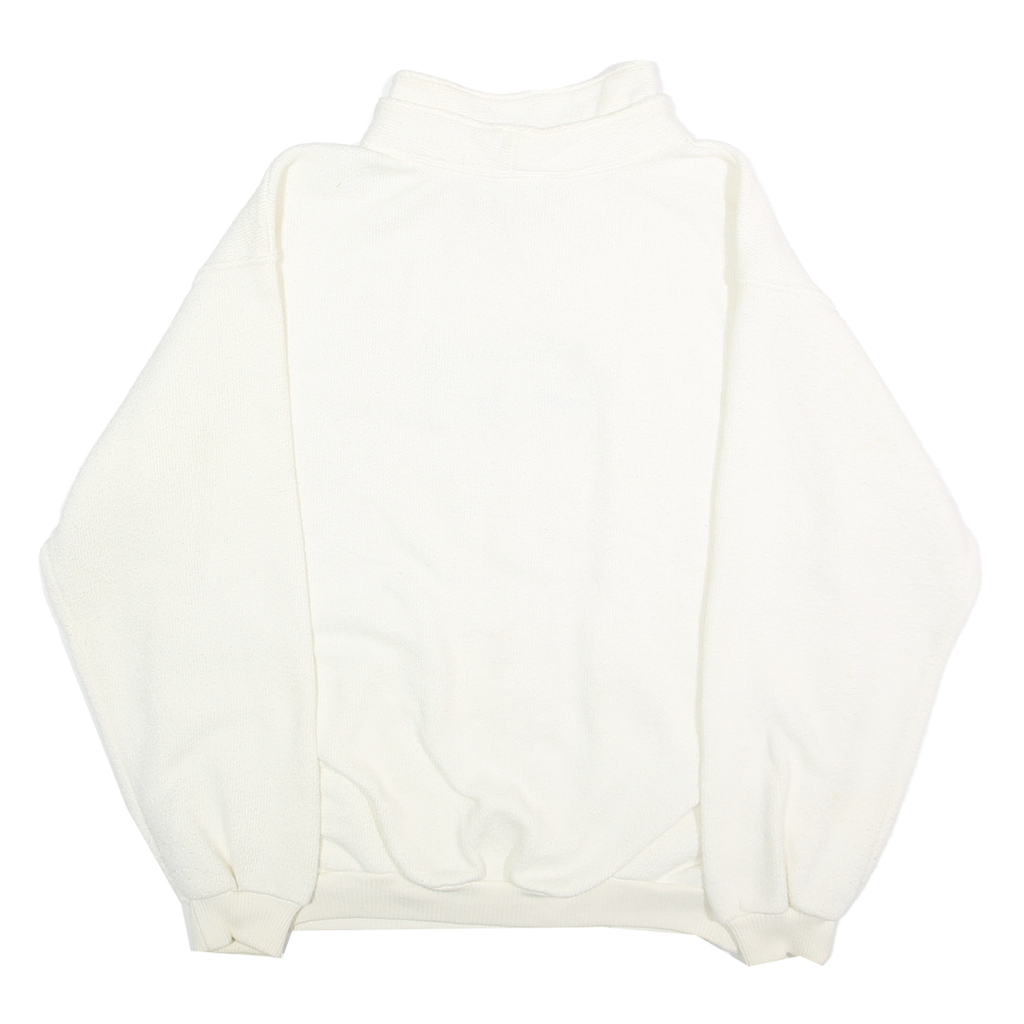 PRINCESS CRUISES COLLECTION Mens White Alaska Pullover Hoodie M Cotton Blend